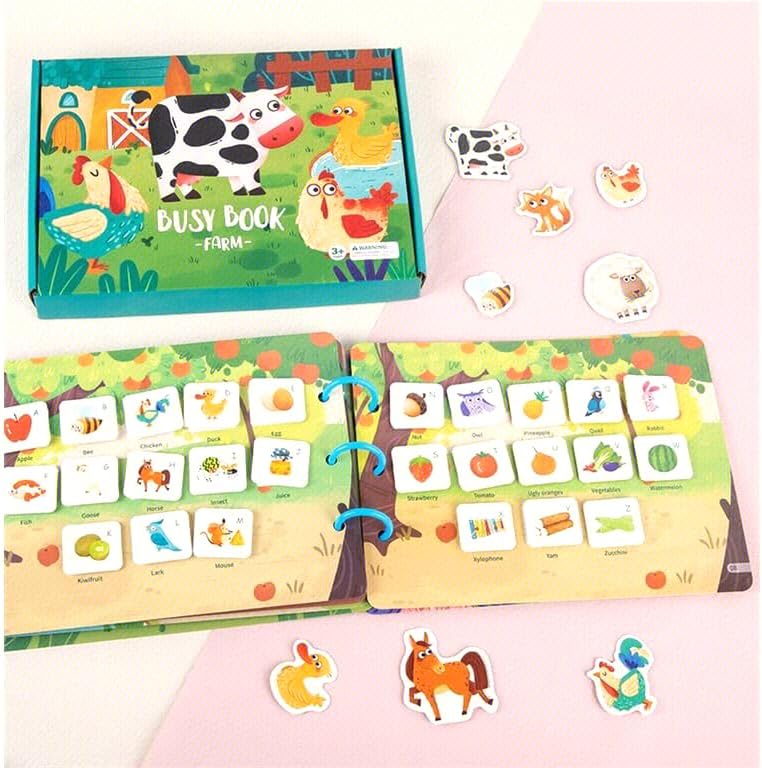 Busy Book Farm | Preschool Busy Book