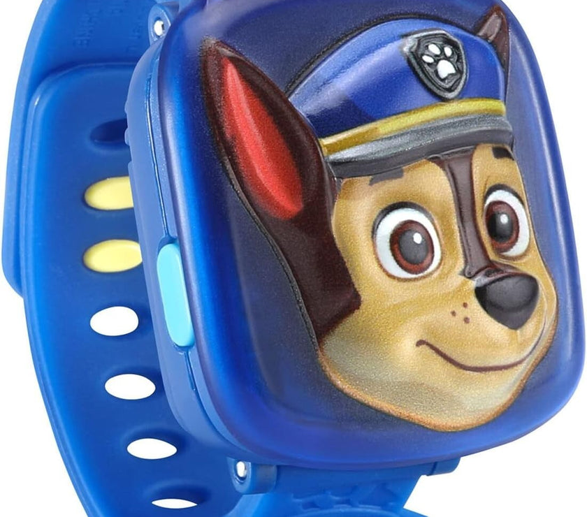 (10 PIECES)  VTech Paw Patrol Chase Kids Watch Learning Toy Blue Spinmaster