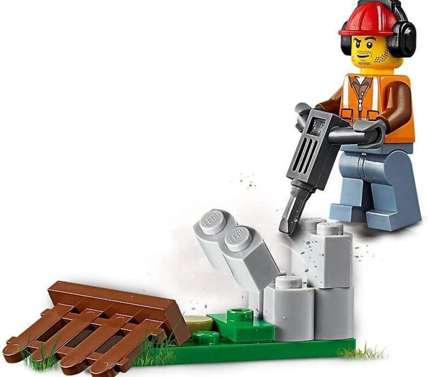 LEGO City Great Vehicles Construction Loader 60219 Building Kit (88 Pieces)