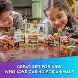 LEGO Wildlife Rescue Toy 41717 with Zebra and Giraffe Safari Animal