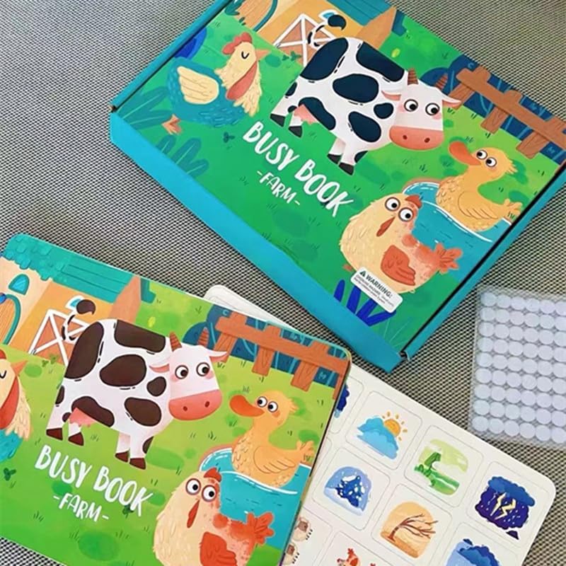 Busy Book Farm | Preschool Busy Book
