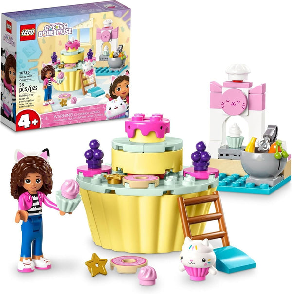LEGO Gabby's Dollhouse Bakey with Cakey Fun 10785 Building Toy Set