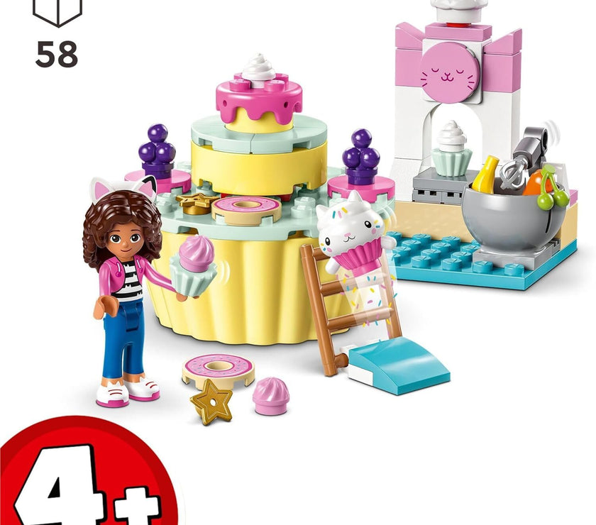 LEGO Gabby's Dollhouse Bakey with Cakey Fun 10785 Building Toy Set