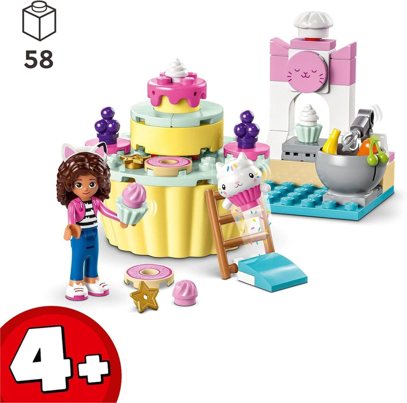 LEGO Gabby's Dollhouse Bakey with Cakey Fun 10785 Building Toy Set