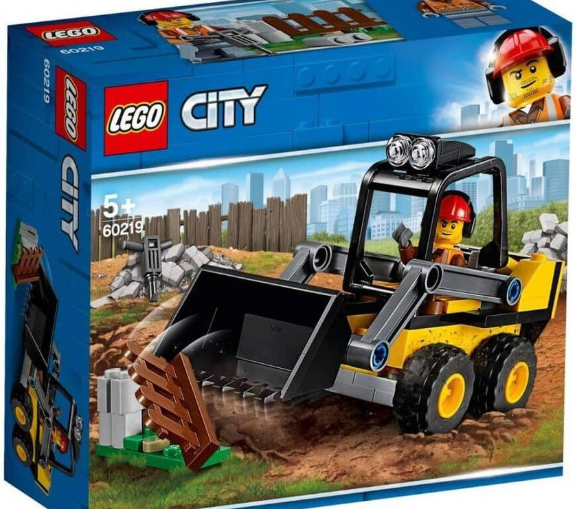 LEGO City Great Vehicles Construction Loader 60219 Building Kit (88 Pieces)