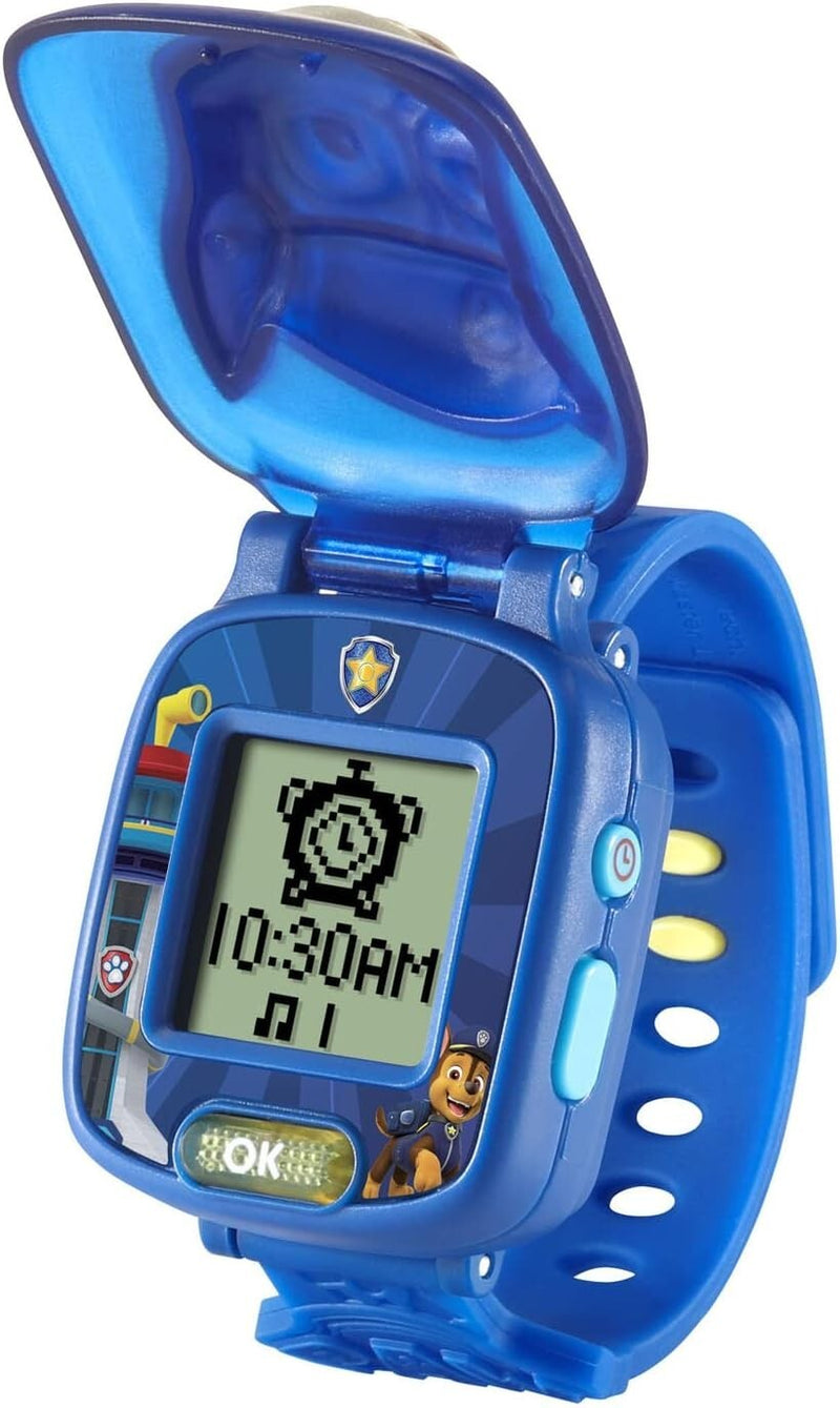 (10 PIECES)  VTech Paw Patrol Chase Kids Watch Learning Toy Blue Spinmaster