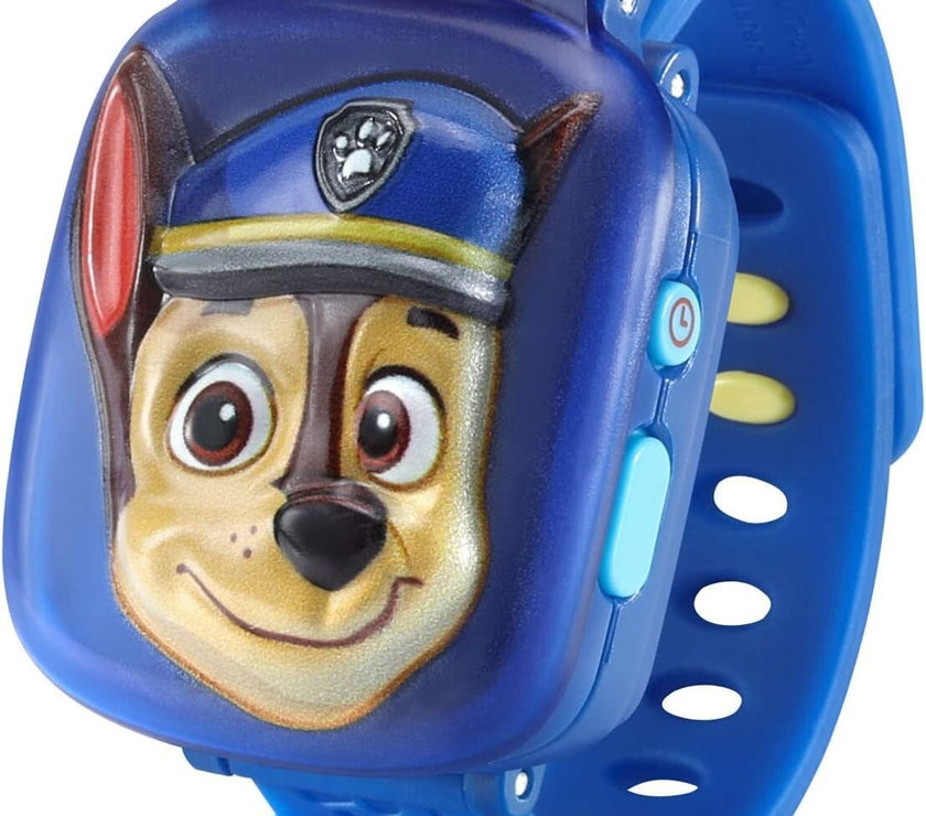 (10 PIECES)  VTech Paw Patrol Chase Kids Watch Learning Toy Blue Spinmaster