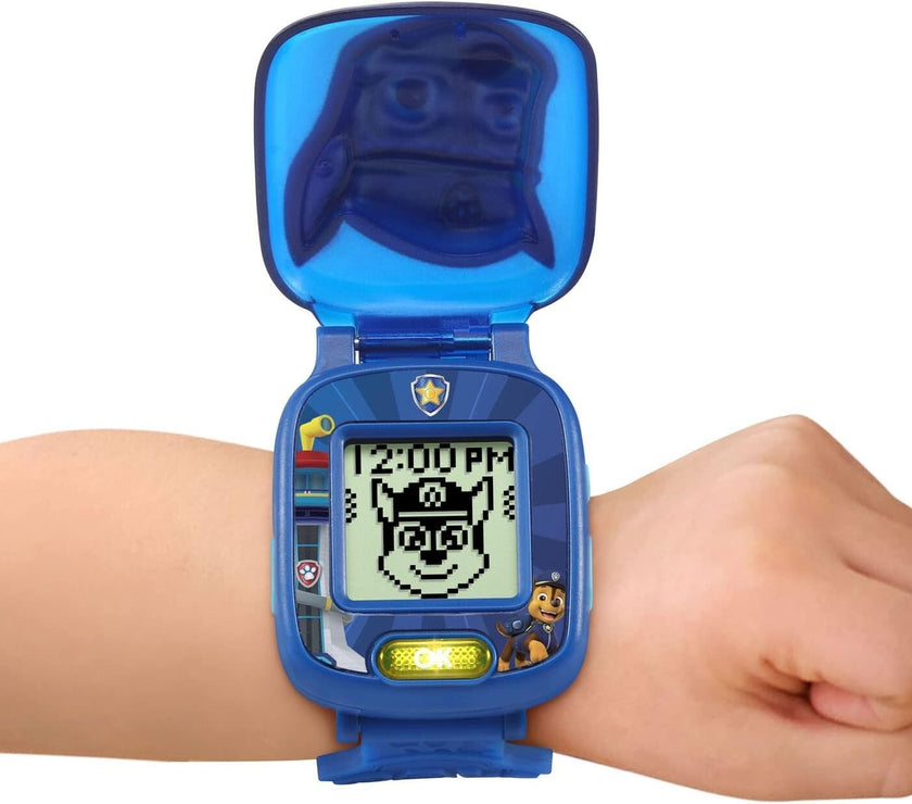 (10 PIECES)  VTech Paw Patrol Chase Kids Watch Learning Toy Blue Spinmaster