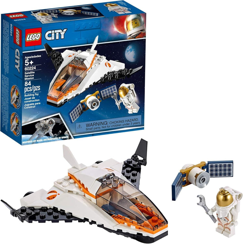 LEGO City Satellite Service Mission 60224 Building Kit (84 Pieces)