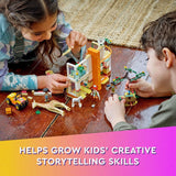 LEGO Wildlife Rescue Toy 41717 with Zebra and Giraffe Safari Animal