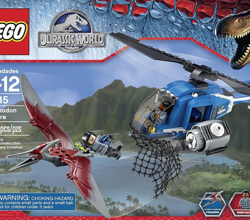 LEGO Jurassic World Pteranodon Capture 75915 Building Kit