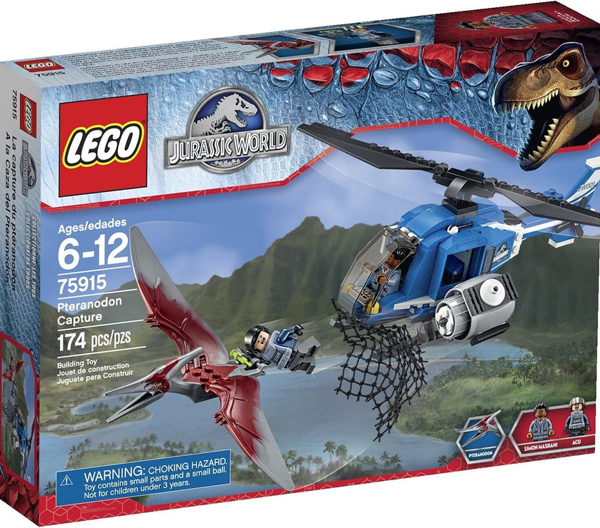 LEGO Jurassic World Pteranodon Capture 75915 Building Kit