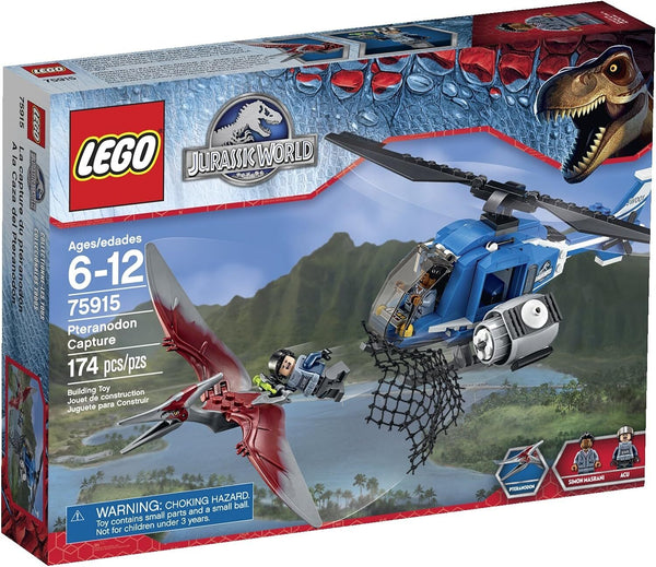 LEGO Jurassic World Pteranodon Capture 75915 Building Kit