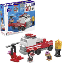 MEGA BLOKS PAW Patrol Toddler Building Blocks Toy - Fire Truck with 37 Pieces