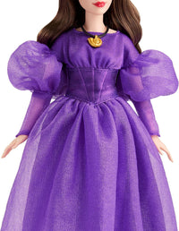 Mattel Disney The Little Mermaid Vanessa Fashion Doll in Signature Purple Dress