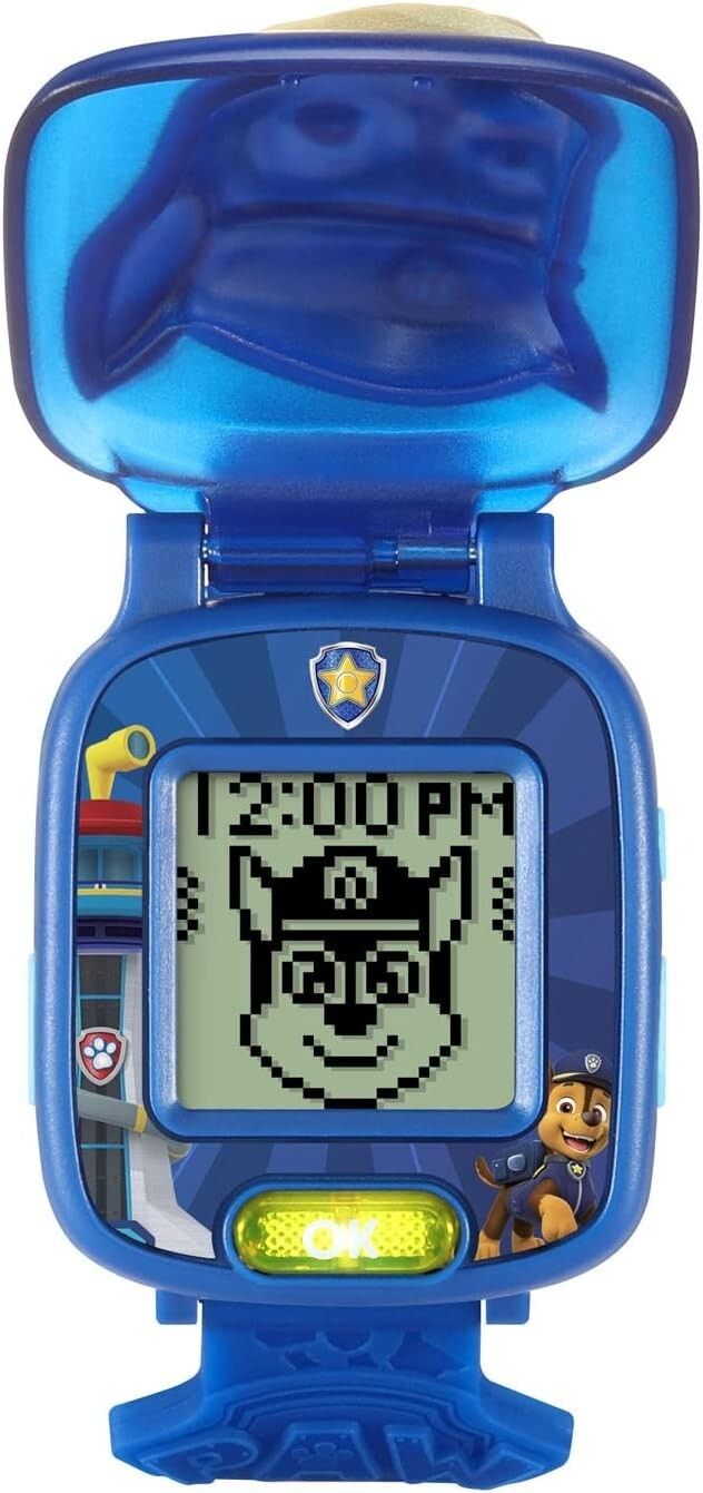 (10 PIECES)  VTech Paw Patrol Chase Kids Watch Learning Toy Blue Spinmaster