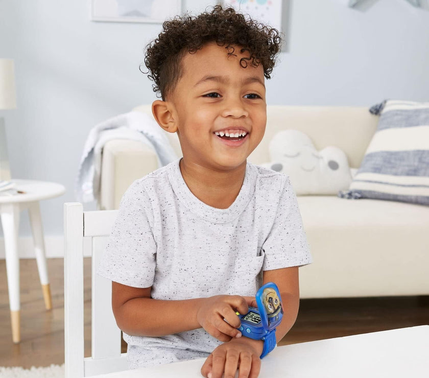 (10 PIECES)  VTech Paw Patrol Chase Kids Watch Learning Toy Blue Spinmaster