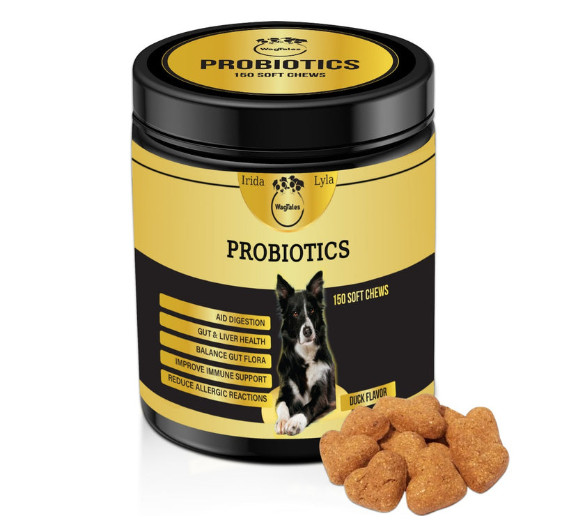 Probiotics for Dogs - 150 Chews | Duck Flavored