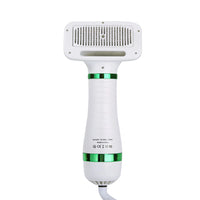 Pet Dog Hair Dryer 2-in-1 Cat Dog Dryer Grooming And Care Adjustable Temperature Low Noise Pet Blow Dryer Comb Cat Dog Supplies