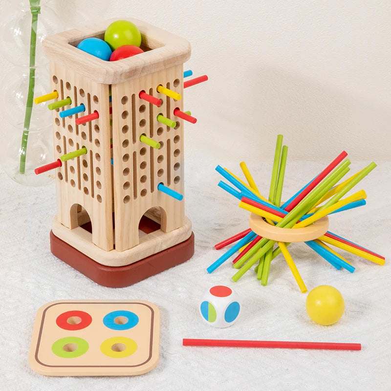New 3in1 Parent child interactive wooden stick