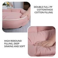 Pet Sofa Sleeping Bed Large Dog Bed House for Cats Big Space Dog Sofa Sleeping Mat Winter Warm Dog Cushion