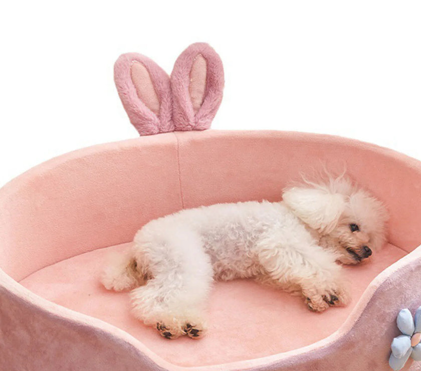 Detachable Pet Bed  Pet Bed Detachable Washable Dog Sleeping Bed Soft Comfortable Warm Cat Bed for Four Seasons Soft Pet Bed