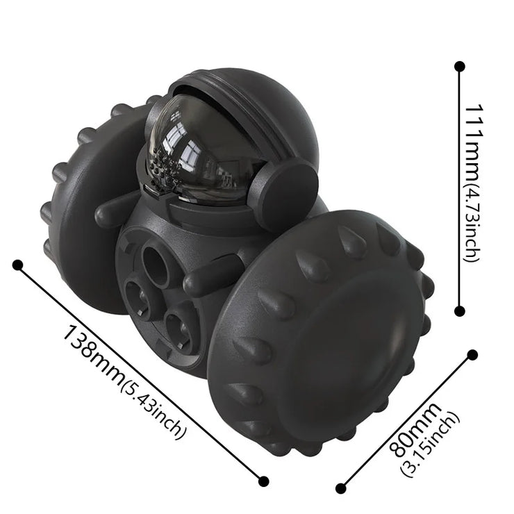 Dog Puzzle Toys Pet Food Interactive Tumbler Slow Feeder Puppy Toy Snack Treat Stimulation Chase Rolling Puppy Toy Pet Supplies
