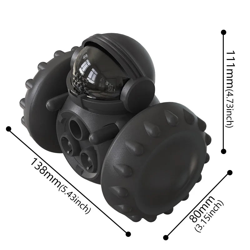 Dog Puzzle Toys Pet Food Interactive Tumbler Slow Feeder Puppy Toy Snack Treat Stimulation Chase Rolling Puppy Toy Pet Supplies