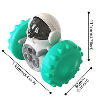 Dog Puzzle Toys Pet Food Interactive Tumbler Slow Feeder Puppy Toy Snack Treat Stimulation Chase Rolling Puppy Toy Pet Supplies