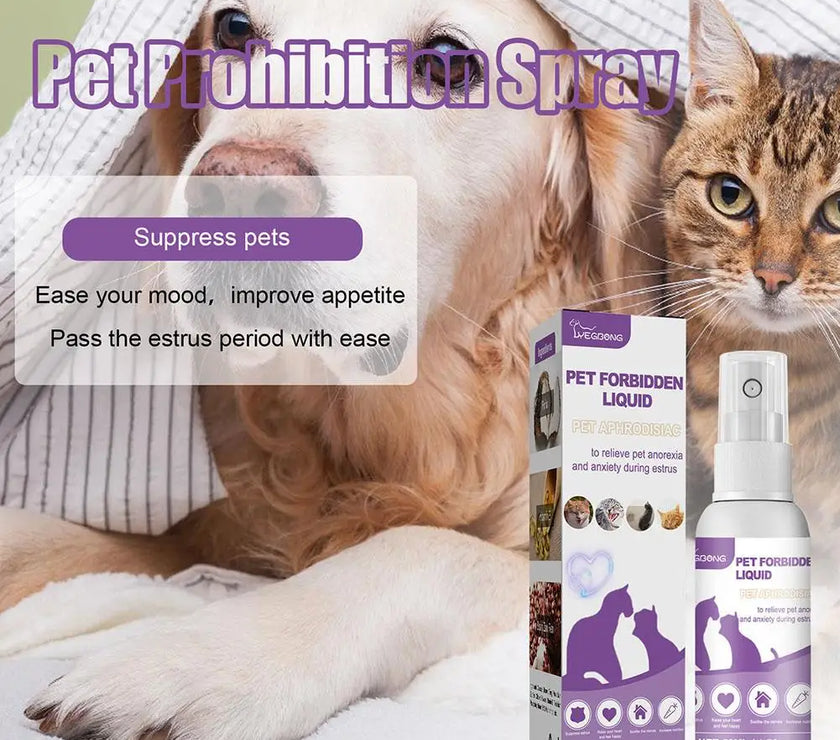 Pet Calming Spray Pet Supplies Pets Pheromone Calming Spray Improve Estrus Agitation Pet Anxiety Relief Spray Cat Dog Health