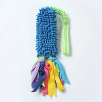 Colorful Pet Chew Toy Squeaky Plush Dog Interactive Toy with Sound Funny Teething Resistant Rope Toy for Relieve Boredom