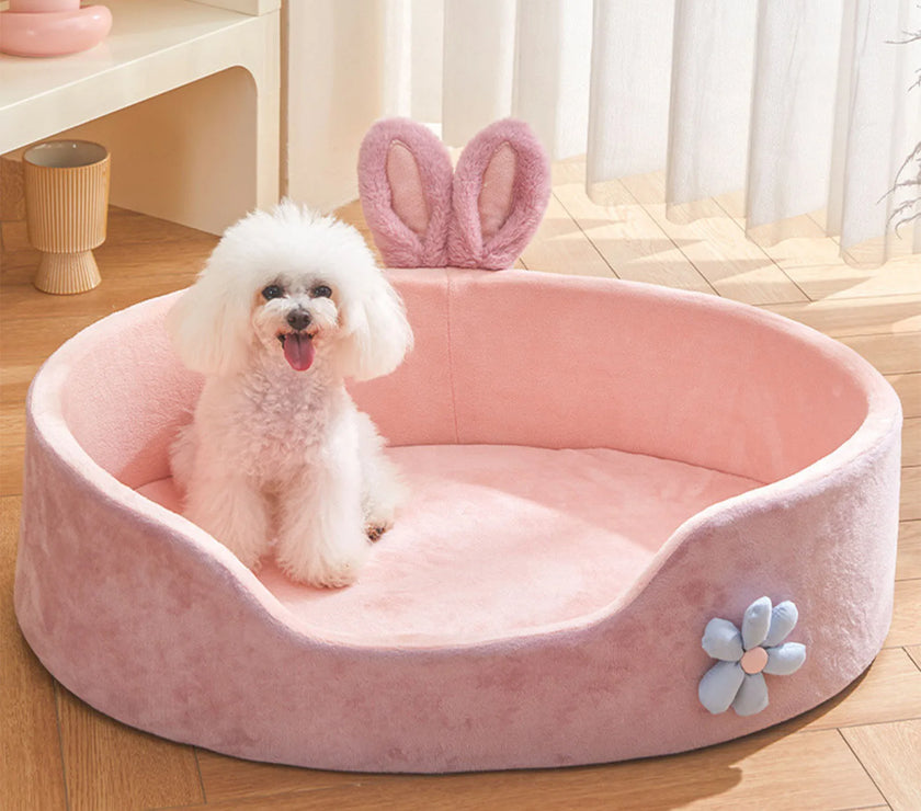 Detachable Pet Bed  Pet Bed Detachable Washable Dog Sleeping Bed Soft Comfortable Warm Cat Bed for Four Seasons Soft Pet Bed