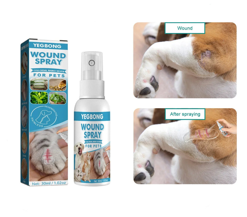 30ml Pets Anti-Itch And Itch Relief Dogs Cat Skin Healthy Care Spray Skin Care Treat Products For Itchy And Sensitive Skin