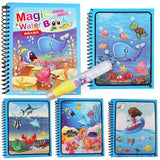 Magic Water Drawing Coloring Book