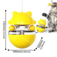 Dog Puzzle Toys Pet Food Interactive Tumbler Slow Feeder Puppy Toy Snack Treat Stimulation Chase Rolling Puppy Toy Pet Supplies