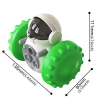 Dog Puzzle Toys Pet Food Interactive Tumbler Slow Feeder Puppy Toy Snack Treat Stimulation Chase Rolling Puppy Toy Pet Supplies