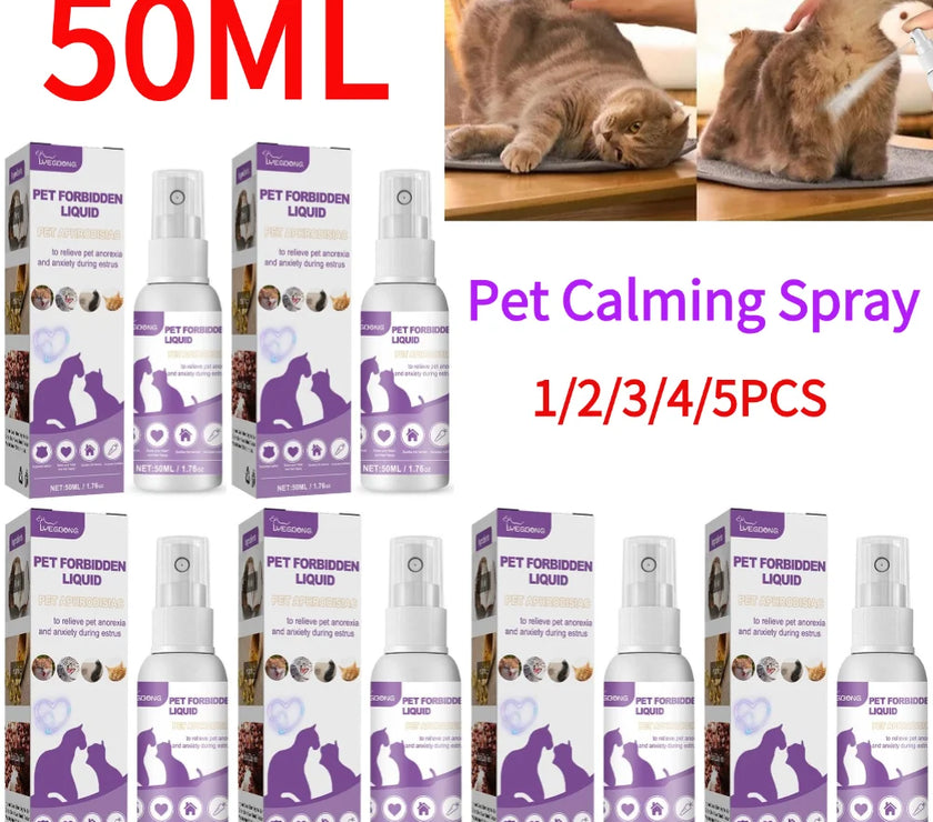 Pet Calming Spray Pet Supplies Pets Pheromone Calming Spray Improve Estrus Agitation Pet Anxiety Relief Spray Cat Dog Health