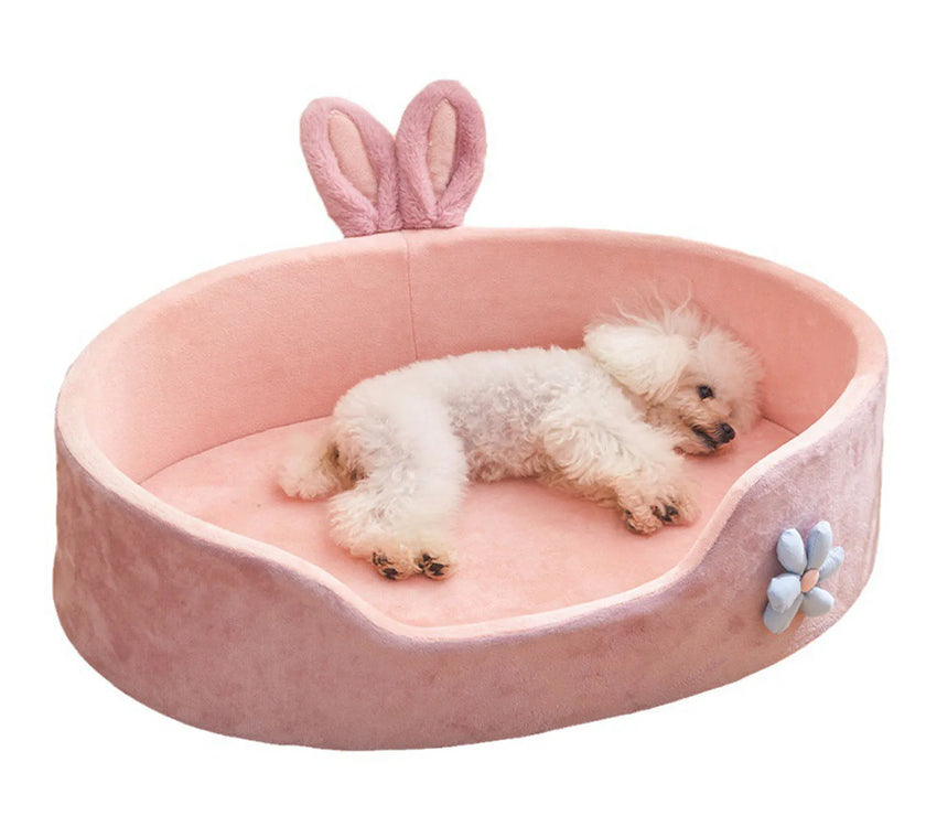 Detachable Pet Bed  Pet Bed Detachable Washable Dog Sleeping Bed Soft Comfortable Warm Cat Bed for Four Seasons Soft Pet Bed