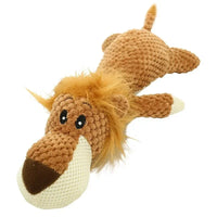 Pet Dog Toys for Large Dogs Cute Plush Squeak Stuffed Toys Fleece Durable Chewing Cute Soft Toys Pet Molar Toys Dogs Accessories