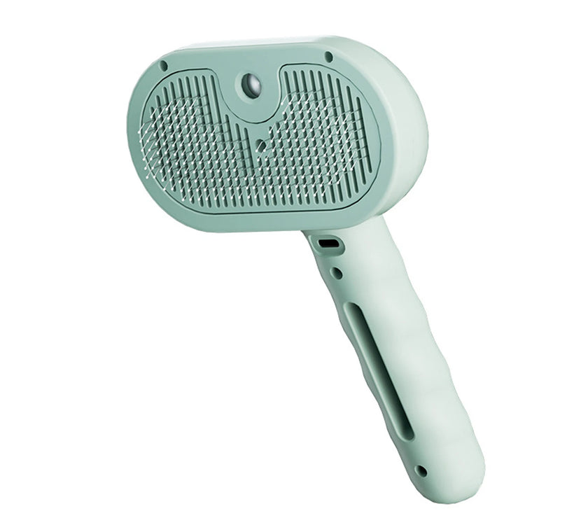 Dog Steam Grooming Brush Pet Spray Hair Removal Comb ABS Luxury Grooming Brush For Smooth Coat Pet 3 In 1 Groomer Steam