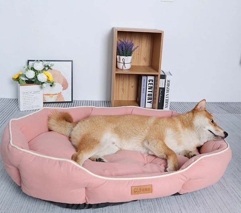 Pet Sofa Sleeping Bed Large Dog Bed House for Cats Big Space Dog Sofa Sleeping Mat Winter Warm Dog Cushion