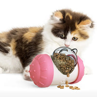 Dog Puzzle Toys Pet Food Interactive Tumbler Slow Feeder Puppy Toy Snack Treat Stimulation Chase Rolling Puppy Toy Pet Supplies