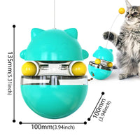 Dog Puzzle Toys Pet Food Interactive Tumbler Slow Feeder Puppy Toy Snack Treat Stimulation Chase Rolling Puppy Toy Pet Supplies