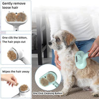 Dog Steam Grooming Brush Pet Spray Hair Removal Comb ABS Luxury Grooming Brush For Smooth Coat Pet 3 In 1 Groomer Steam