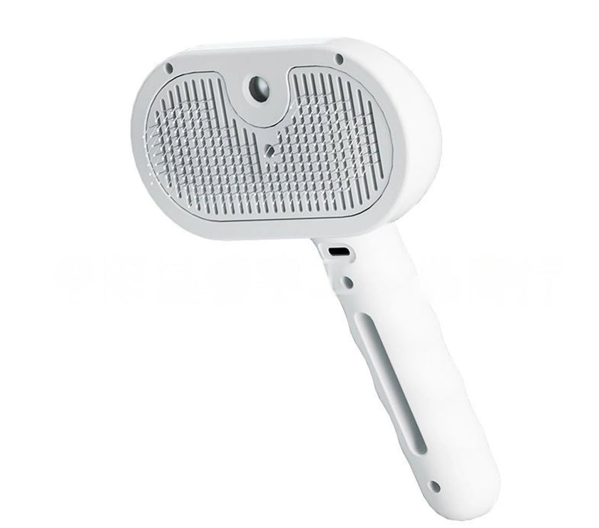 Dog Steam Grooming Brush Pet Spray Hair Removal Comb ABS Luxury Grooming Brush For Smooth Coat Pet 3 In 1 Groomer Steam