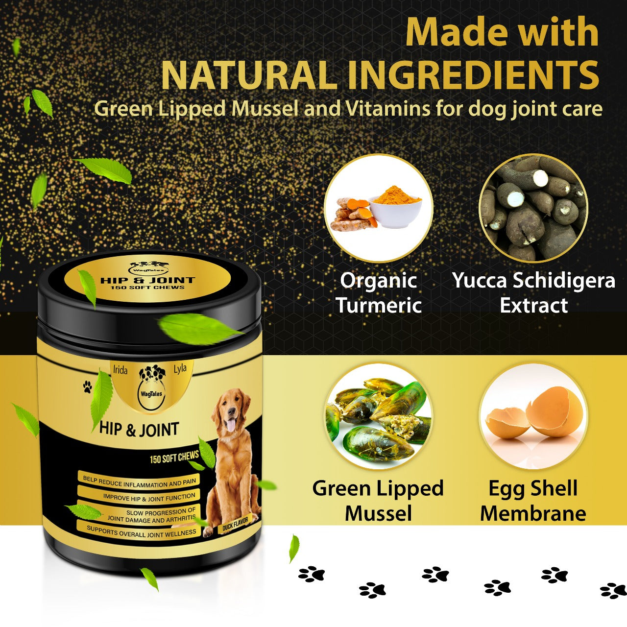 WagTales | Hip and Joint Health | Dog Joint Supplement Health