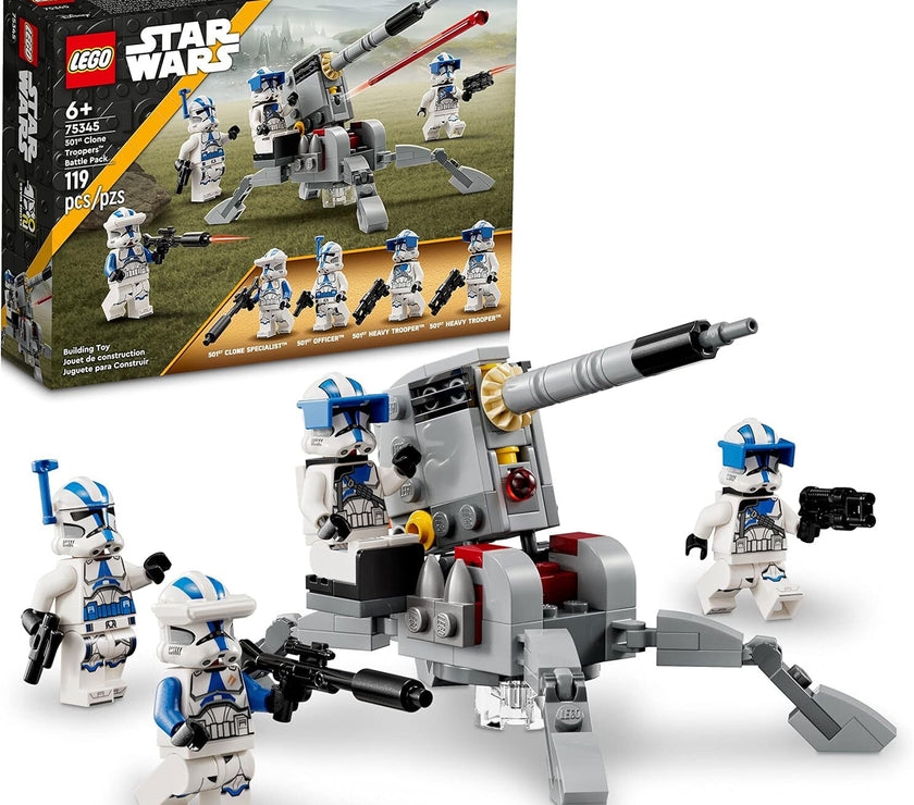 LEGO Star Wars 501st Clone Troopers Battle Pack Toy Set