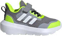 Adidas Kaptir 2.0 Running Shoe, White/Black/Vivid Red, 2 US Unisex