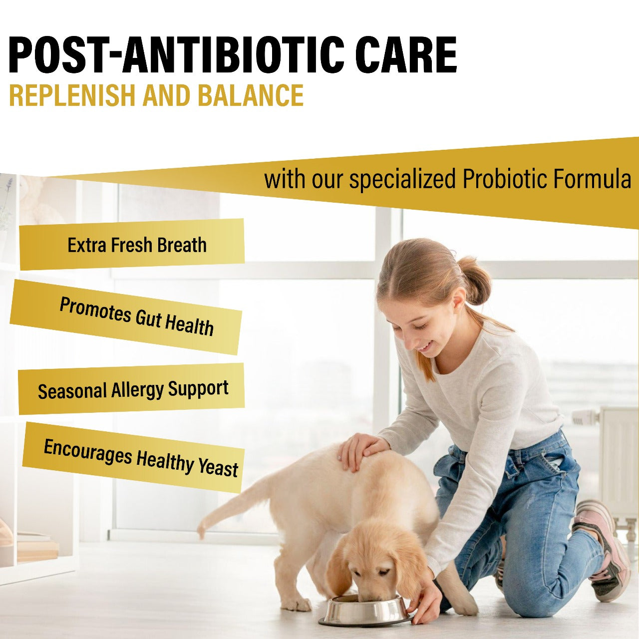 Probiotics for Dogs - 150 Chews | Duck Flavored