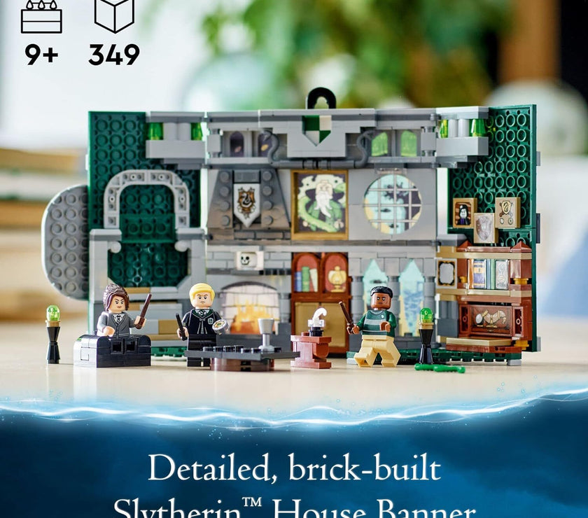 LEGO Harry Potter Slytherin House Banner Building Set 76410